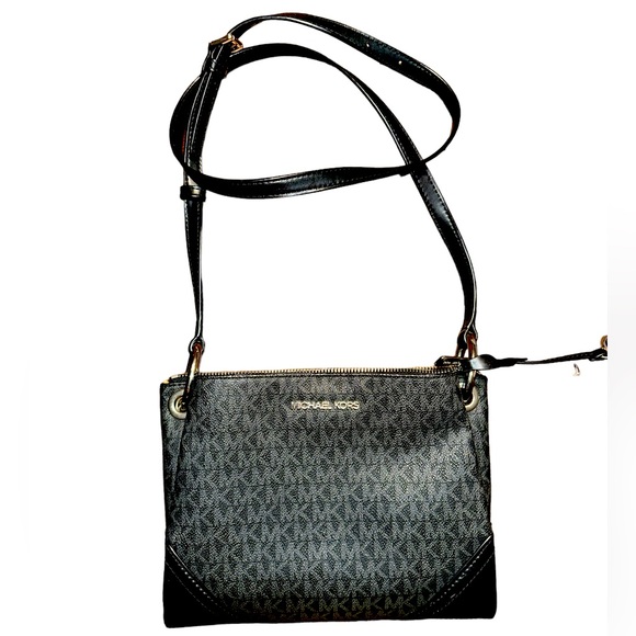 MICHAEL MICHAEL KOR NICOLE BAG TRIPLE COMPARTMENT CROSSBODY - Picture 2 of 4